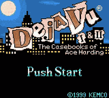 Deja Vu 1 & 2 Title Screen